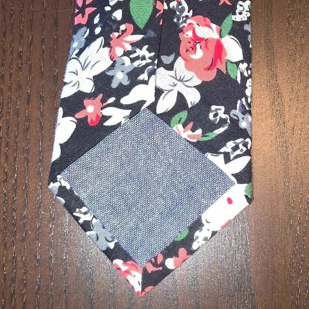 Nordstrom Men's Shop Floral Skinny Tie